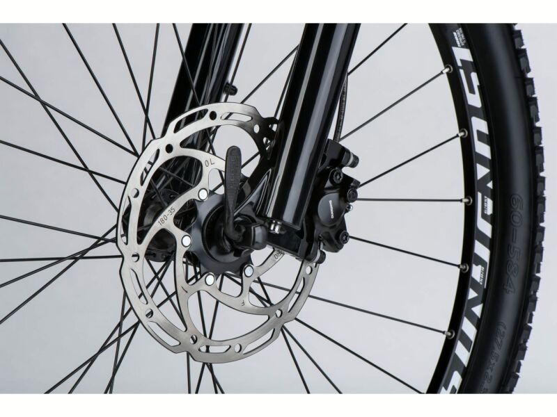 GHOST Lanao Essential 27.5 Pearl White/Metallic Green Gloss